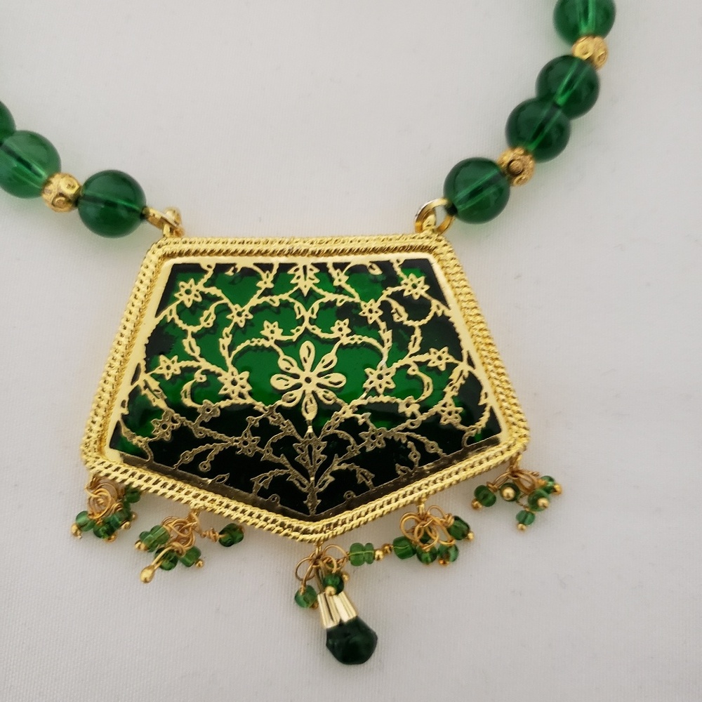 Green beads Set